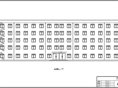 办公楼建筑结构 施工图