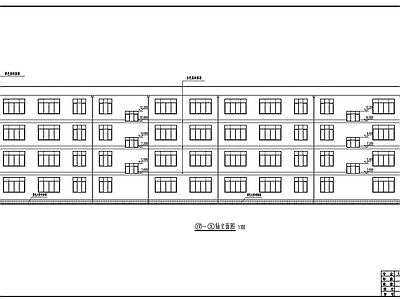 办公楼建筑结构 施工图