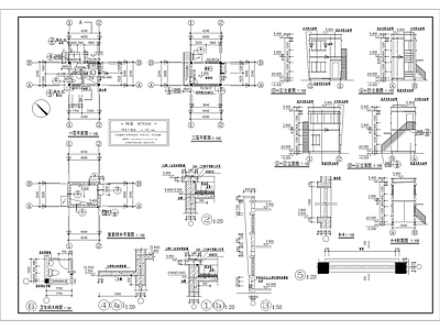 门类节点大样 施工图 通用节点