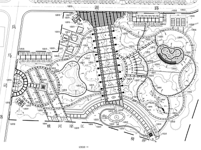 公园景观平面图