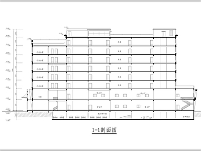 综合性写字楼建筑 施工图