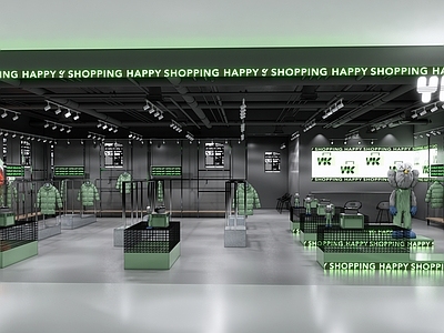 工业风服装店
