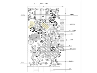 屋顶花园平面图