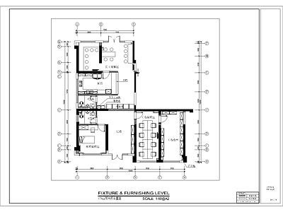 某地产物业办公室 施工图