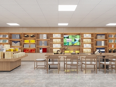 新中式茶叶店