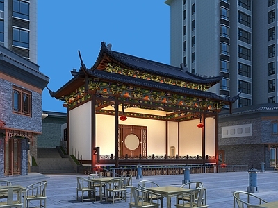 中式茶馆