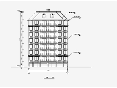 住宅区建筑设计 施工图