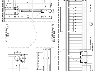 扶手大样 施工图