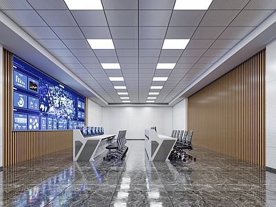 现代应急指挥中心 会议室 现代控制室 监控中心 大数据 铝板