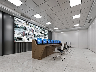 现代应急指挥中心 会议室 现代控制室 监控中心 铝板