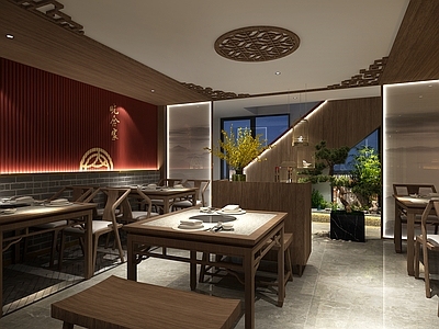 新中式火锅店