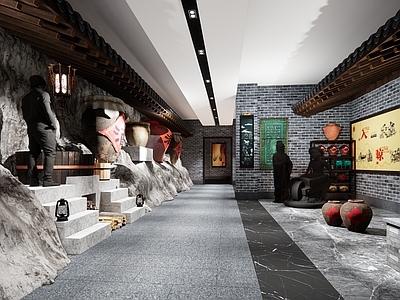 中式酒文化展厅
