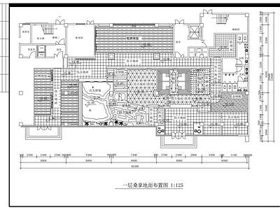 桑拿会所 施工图