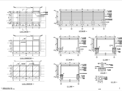 人防地库出入口详图 施工图 建筑通用节点