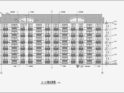 住宅区建筑 施工图