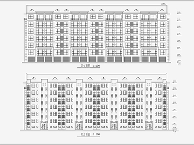 住宅区建筑设计 施工图