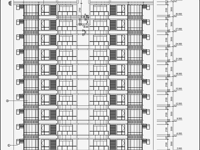 住宅区建筑设计 施工图