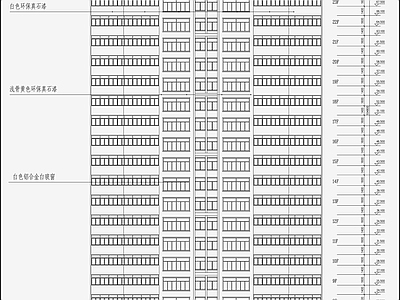 住宅区建筑设计 施工图