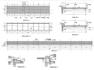 观景平台详图 施工图
