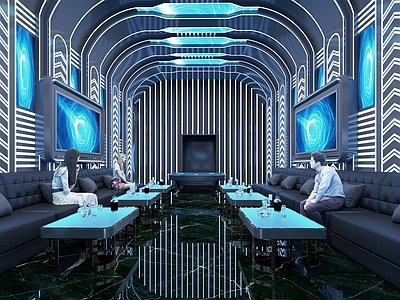 现代科技KTV 包厢