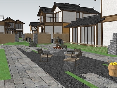 新中式乡村公园