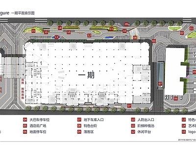 西宁商业景观 施工图