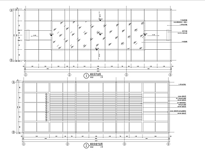景观廊架详图 施工图