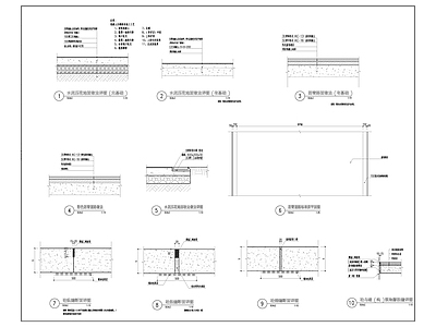 地面通用节点 施工图