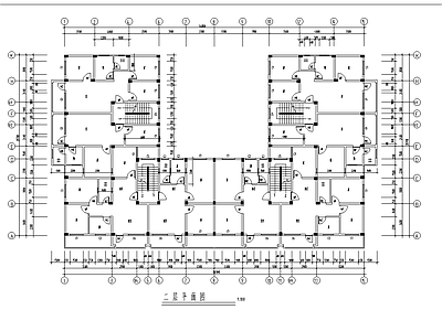 安置楼建筑 施工图