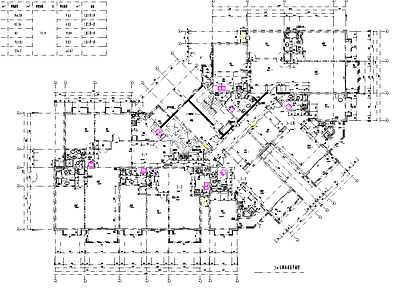 北京超大户型建筑 施工图