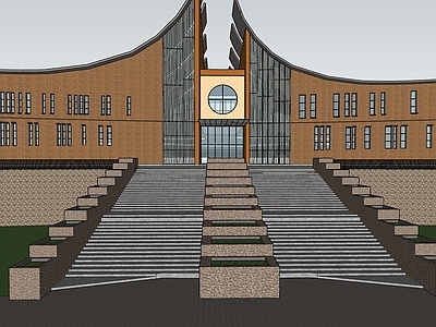 现代科技馆 展览馆建筑