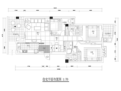 平层室内 施工图