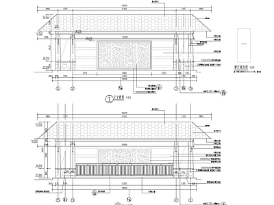 廊亭 施工图