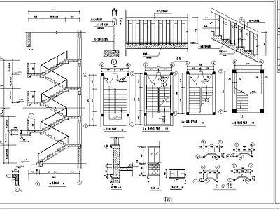 江南住宅全套建筑 施工图