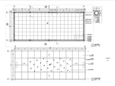 邻里空间廊架详图 施工图