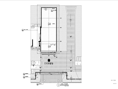 景观大区车库入口节点详图 施工图 建筑通用节点