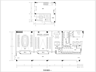 会议前厅电梯间会议室 施工图