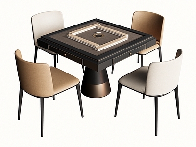 现代麻将桌 棋牌桌