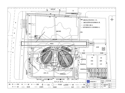 山东文化艺术中心大剧院钢建筑 平面图 公共建筑
