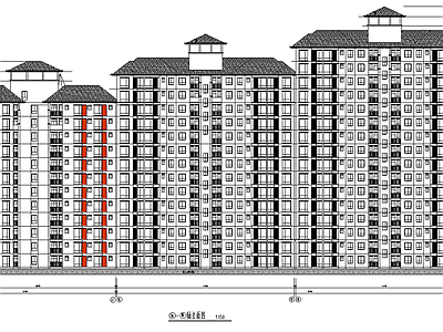 某小区住宅楼建筑 施工图