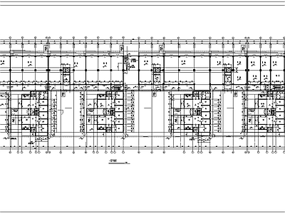 小高层住宅楼建筑 施工图