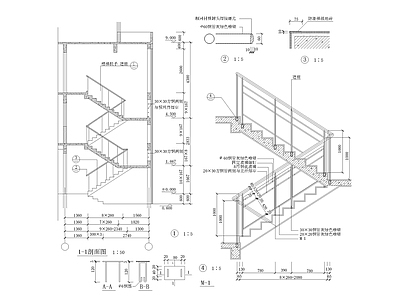楼梯详图 施工图