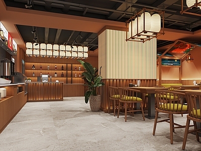 新中式面馆早餐店