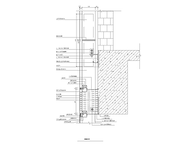 玻璃幕墙节点图 施工图 节点