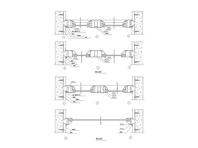幕墙剖面图 施工图 节点