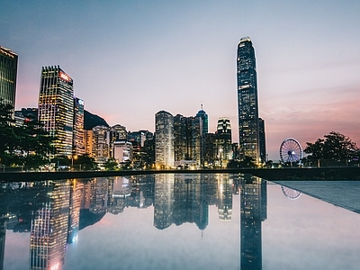 高楼街道外景