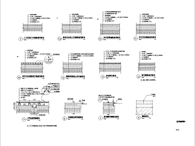地面通用节点 施工图