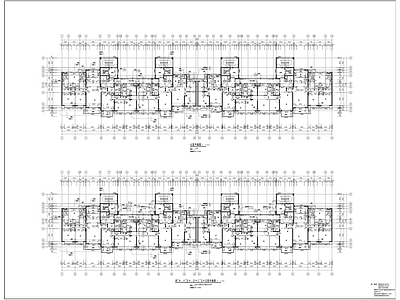 现代高层住宅建筑 施工图