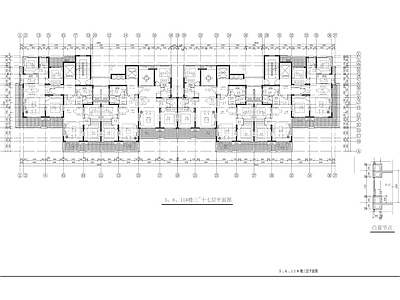 现代高层建筑 施工图