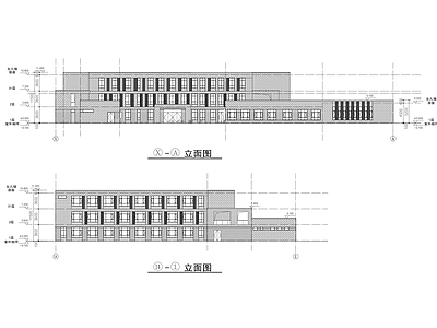 现代社区幼儿园建筑 施工图